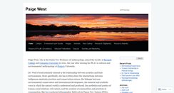 Desktop Screenshot of paige-west.com